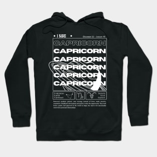 Capricorn Zodiac sign Hoodie